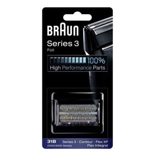 Сетка Braun 31B для бритвы Braun 5000/6000 Black в Медиа Маркт