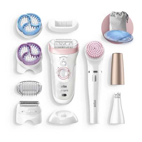 Эпилятор Braun SES 9-975 BS WD + Эпилятор FaceSpa в Медиа Маркт