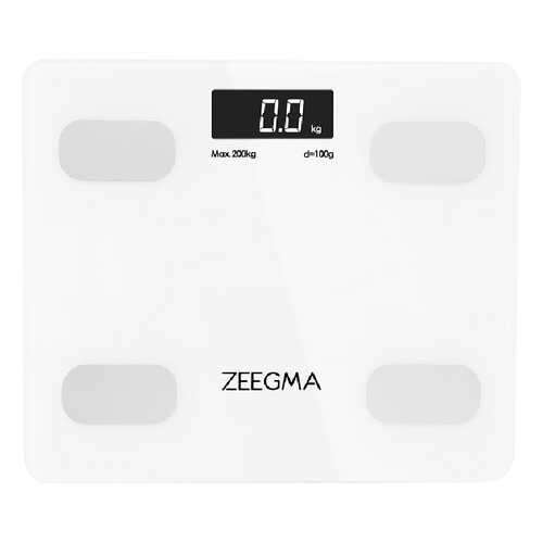 Весы напольные ZEEGMA Gewit White в Медиа Маркт