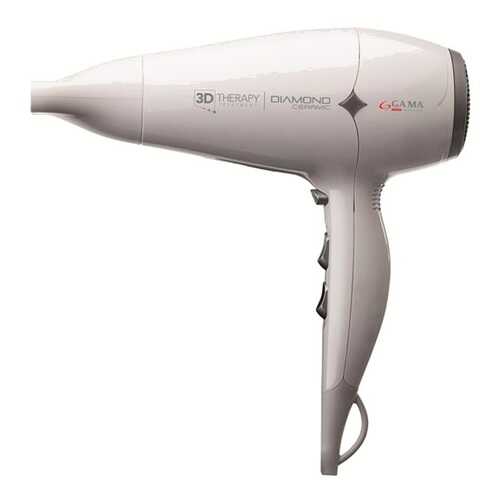 Фен GA.MA Diamond Ceramic Ion 3D Therapy GH0302 White в Медиа Маркт