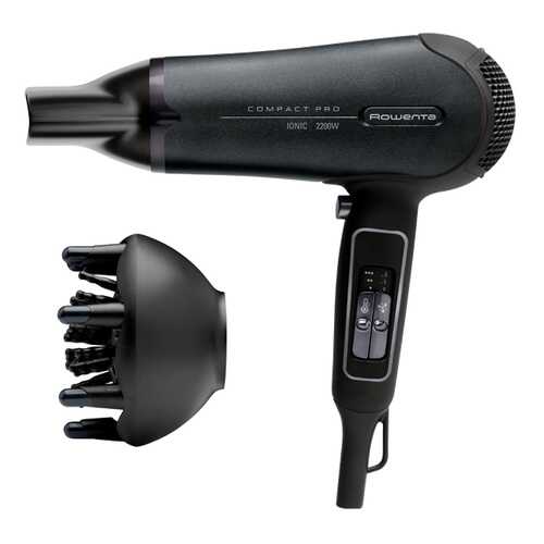 Фен Rowenta COMPACT PRO CV4731D0 Black/Gray в Медиа Маркт