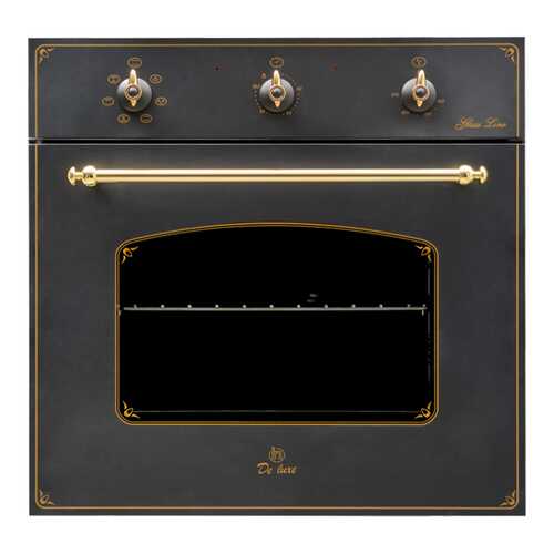 Встраиваемый электрический духовой шкаф DeLuxe 6006.03 ЭШВ-061 Gold/Black в Медиа Маркт