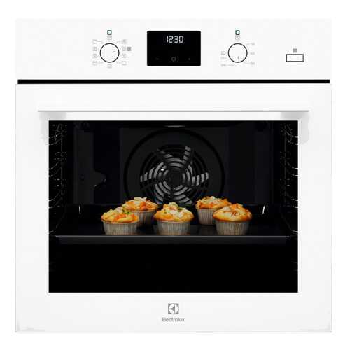 Встраиваемый электрический духовой шкаф Electrolux OED3H50TW White/Black в Медиа Маркт
