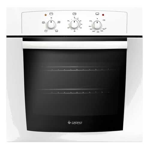 Встраиваемый газовый духовой шкаф GEFEST ДГЭ 601-01 White/Black в Медиа Маркт