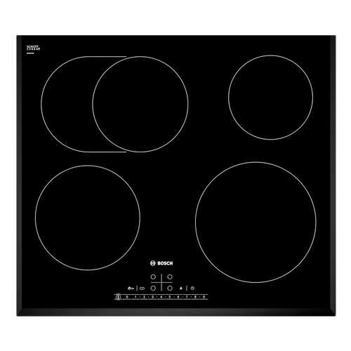 Встраиваемая варочная панель электрическая Bosch PKB651F17 Black в Медиа Маркт