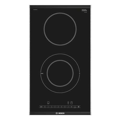 Встраиваемая варочная панель электрическая Bosch PKF375FP1E Black в Медиа Маркт