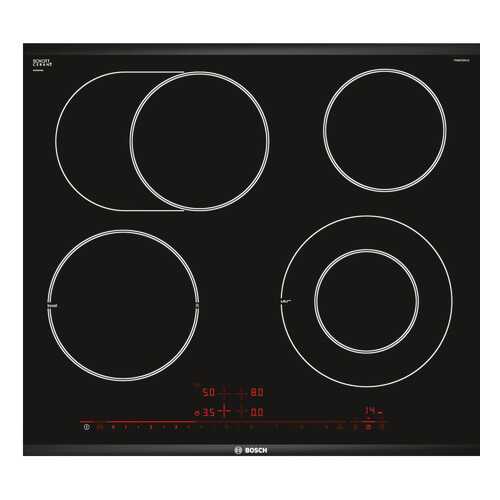 Встраиваемая варочная панель электрическая Bosch PKN675DK1D Black в Медиа Маркт