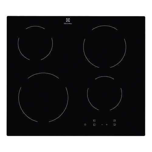 Встраиваемая варочная панель электрическая Electrolux CME6420KA Black в Медиа Маркт
