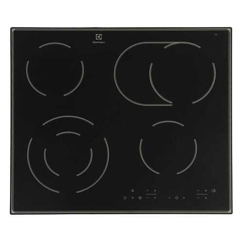Встраиваемая варочная панель электрическая Electrolux CPE644RBC Black в Медиа Маркт