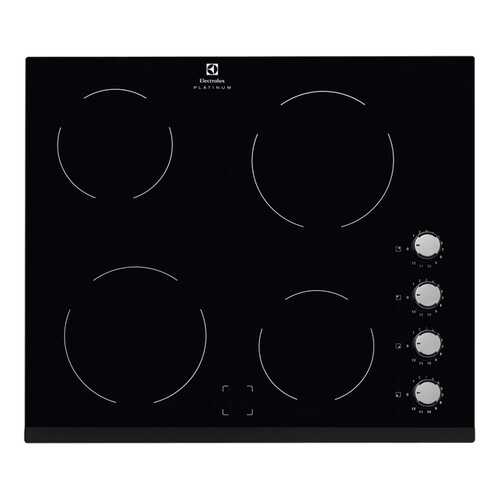 Встраиваемая варочная панель электрическая Electrolux EHF96140FK Black в Медиа Маркт