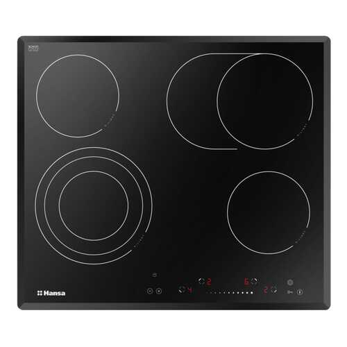 Встраиваемая варочная панель электрическая Hansa BHC66906 Black в Медиа Маркт