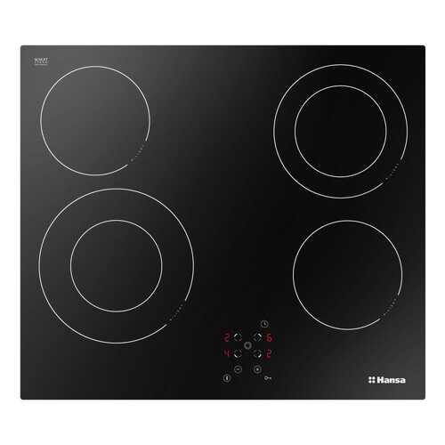 Встраиваемая варочная панель электрическая Hansa BHC96506 Black в Медиа Маркт