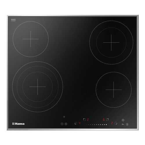 Встраиваемая варочная панель электрическая Hansa BHCI96808 Black в Медиа Маркт