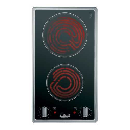 Встраиваемая варочная панель электрическая Hotpoint-Ariston 7HDK 2K (IX) RU/HA Black в Медиа Маркт