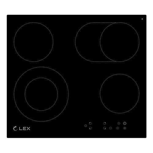 Встраиваемая варочная панель электрическая LEX EVH 642 BL Black в Медиа Маркт