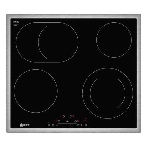 Встраиваемая варочная панель электрическая Neff T16BD76N0 Black в Медиа Маркт