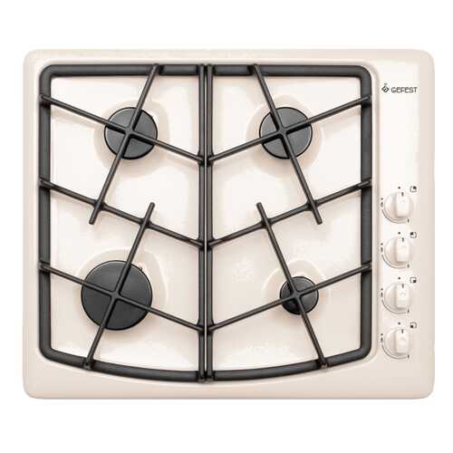 Встраиваемая варочная панель газовая GEFEST СГ СН 1211 К81 Beige в Медиа Маркт