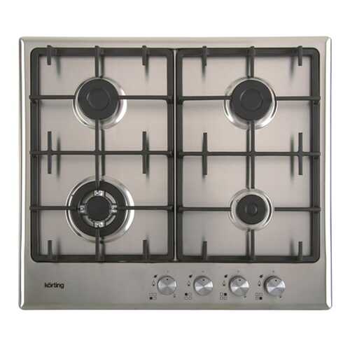 Встраиваемая варочная панель газовая Korting HG 645 CTX Silver в Медиа Маркт