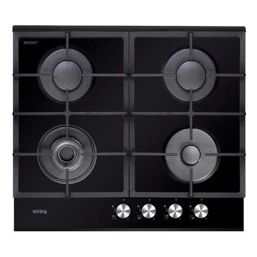 Встраиваемая варочная панель газовая Korting HGG 685 CTN Black в Медиа Маркт