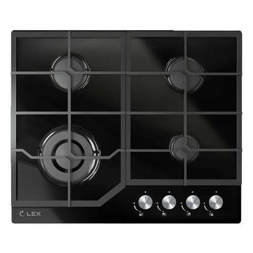 Встраиваемая варочная панель газовая LEX GVG 640-1 BL Black в Медиа Маркт