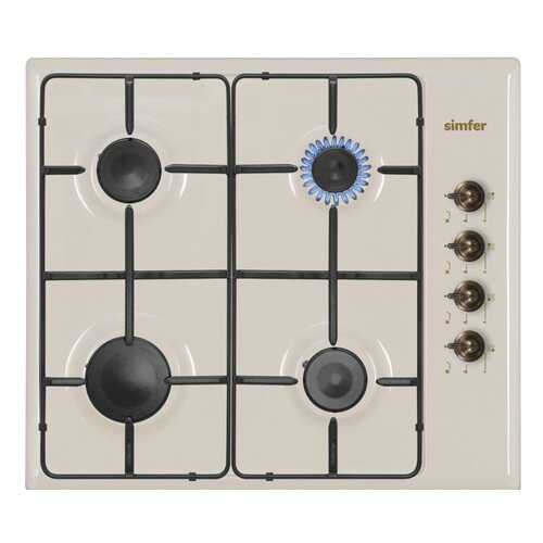 Встраиваемая варочная панель газовая Simfer H60Q40O411 Beige в Медиа Маркт