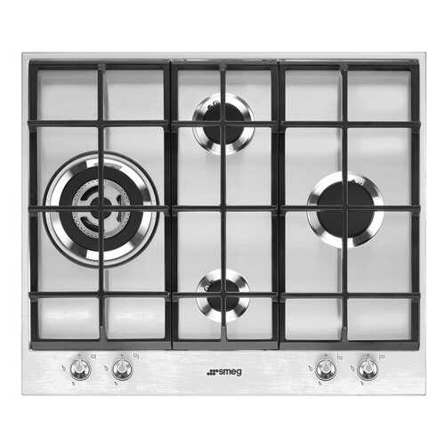 Встраиваемая варочная панель газовая Smeg PX164L Silver в Медиа Маркт