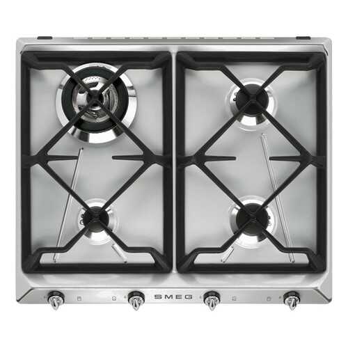 Встраиваемая варочная панель газовая Smeg SR964XGH Silver в Медиа Маркт