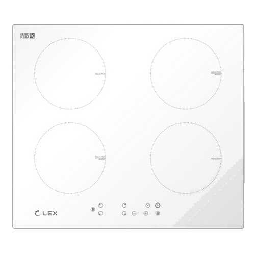 Встраиваемая варочная панель индукционная LEX EVI 640-1 WH White в Медиа Маркт