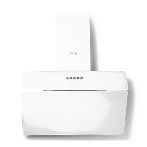 Вытяжка наклонная Amari Monte white glass 60 в Медиа Маркт