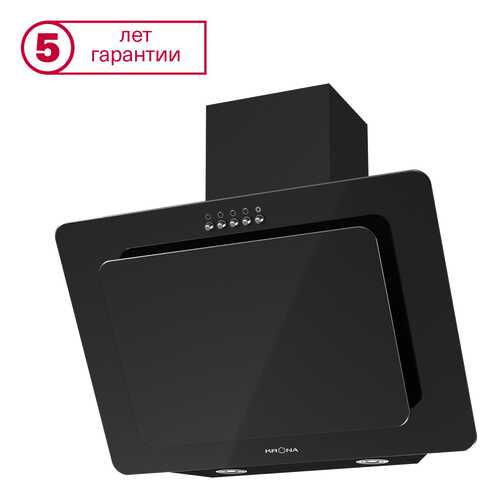 Вытяжка наклонная KRONAsteel Liva 600 PB Black в Медиа Маркт
