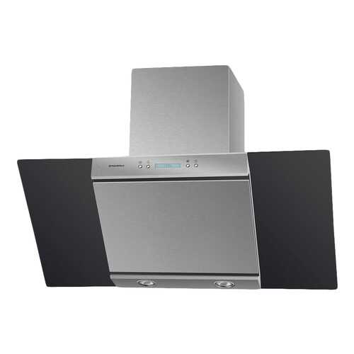 Вытяжка наклонная MAUNFELD Gloria 90 Silver/Black в Медиа Маркт